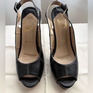 Christian Louboutin slingbacks